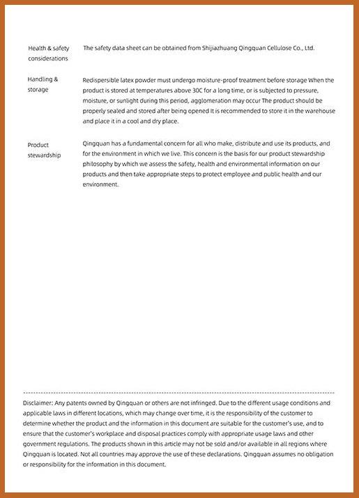 RDP Technical Data Sheet – High Purity Grade - QingQuan